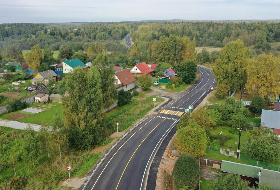 Ярославская область, автодорога Ярославль - Тутаев - Левый берег